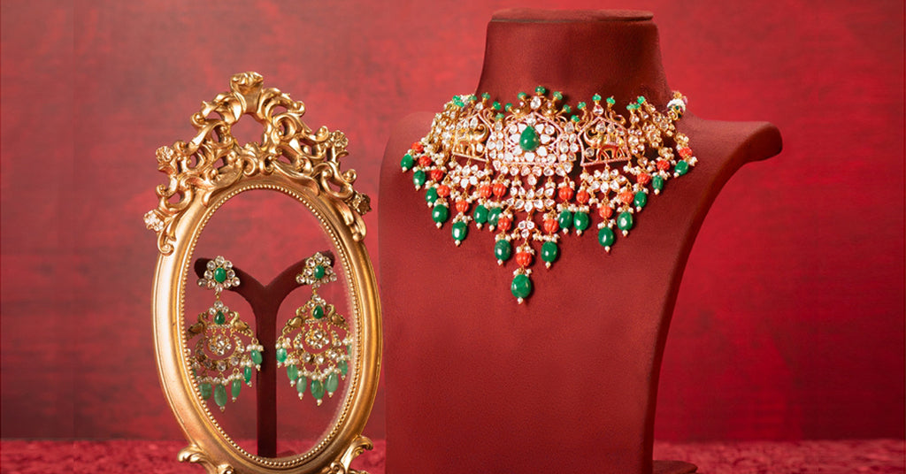 Uncut diamond jewellery video call shopping